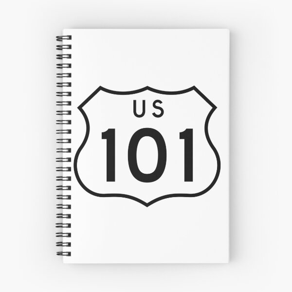Item preview, US Route 101 Sign designed and sold by BagOfPeaks.