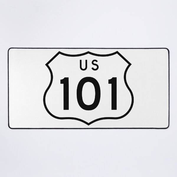 Item preview, US Route 101 Sign designed and sold by BagOfPeaks.