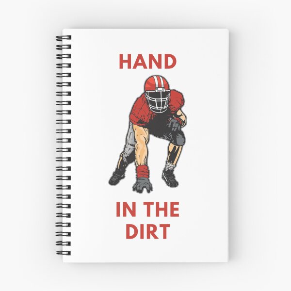 Item preview, Hand in the dirt football player  designed and sold by CoolShirtDepot.