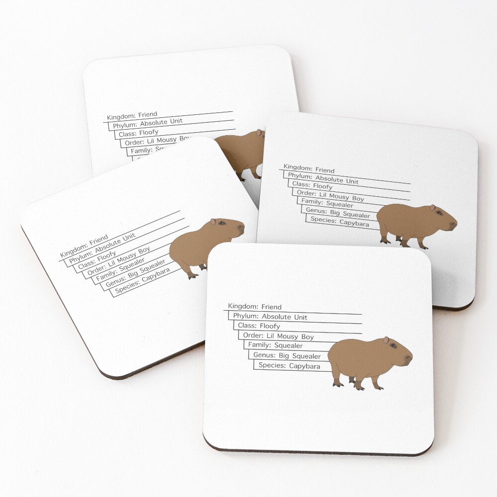 Item preview, Coasters (Set of 4) designed and sold by PoeTatoes.