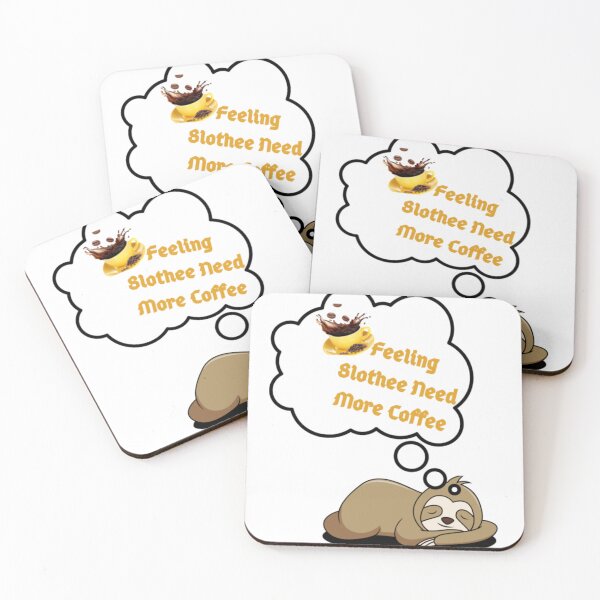 Item preview, Feeling Slothee Need More Coffee designed and sold by california87.