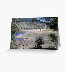 Carcoar Dam Greeting Card