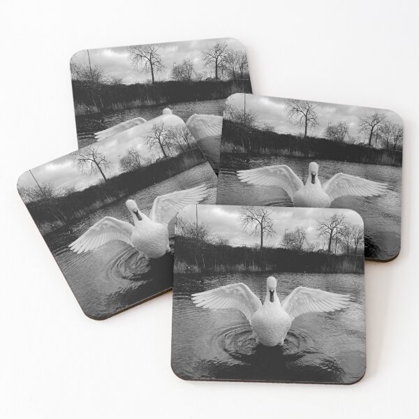 Item preview, Swan Angel • Black & White designed and sold by Mortinus.