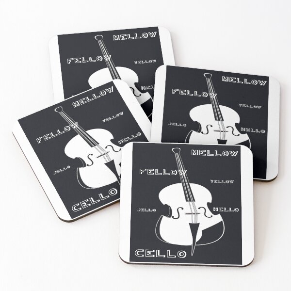 Item preview, Silhouette: Mellow, Fellow, Yellow, Jello, Hello, Cello designed and sold by mturns57.