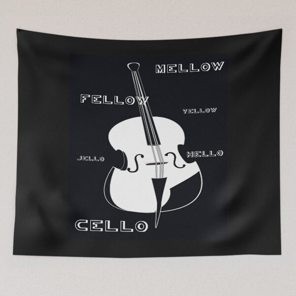 Item preview, Silhouette: Mellow, Fellow, Yellow, Jello, Hello, Cello designed and sold by mturns57.
