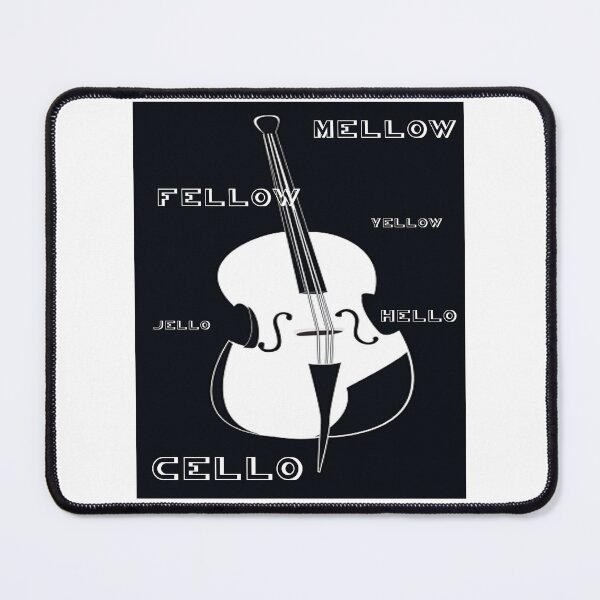 Item preview, Silhouette: Mellow, Fellow, Yellow, Jello, Hello, Cello designed and sold by mturns57.