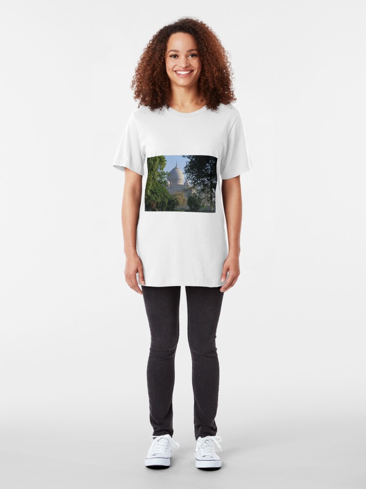 Alternate view of The Taj amongst the trees. Slim Fit T-Shirt