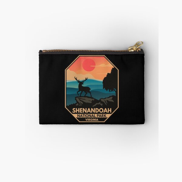 Item preview, Shenandoah National Park Deer Minimal Retro Emblem designed and sold by KrisSidDesigns.
