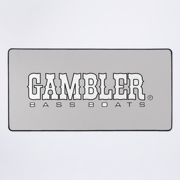 Item preview, Gambler Bass Boats Black and White designed and sold by ChristinasMess.