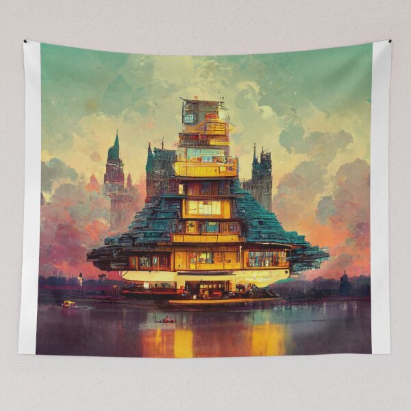 Item preview, International House of Time Travelers  designed and sold by Mama0ak.
