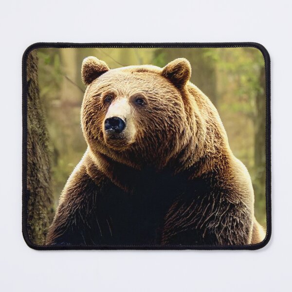 Item preview, A CG Bear Sits in the Woods designed and sold by mikecosper.