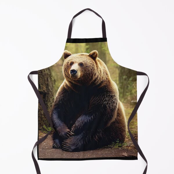 Item preview, A CG Bear Sits in the Woods designed and sold by mikecosper.