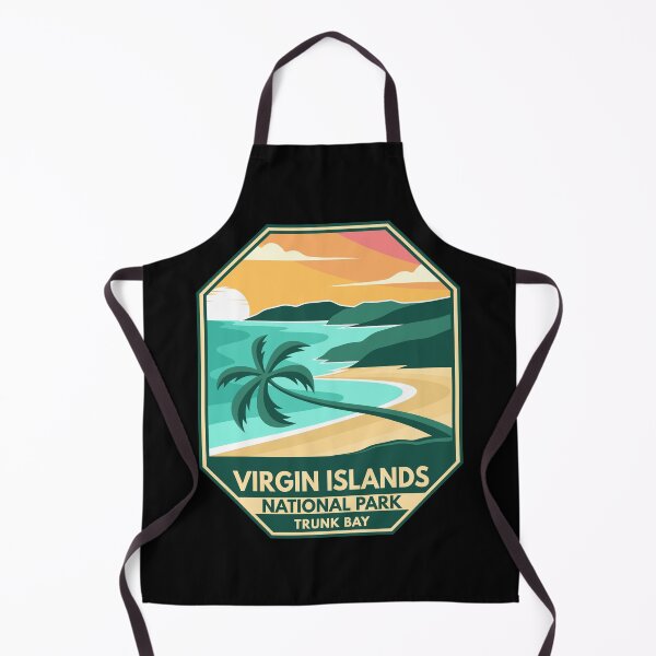 Item preview, Virgin Islands National Park Minimal Retro Emblem designed and sold by KrisSidDesigns.