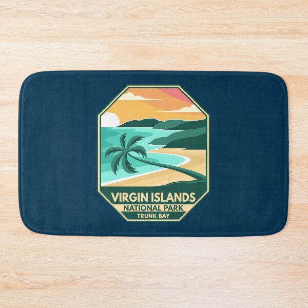 Item preview, Virgin Islands National Park Minimal Retro Emblem designed and sold by KrisSidDesigns.
