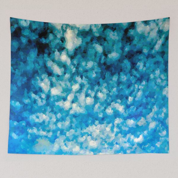 Item preview, Teal Cloudscape designed and sold by lukefranklinart.