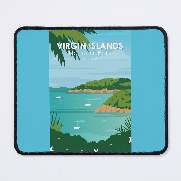 Item preview, Virgin Islands National Park Boating Vintage designed and sold by KrisSidDesigns.