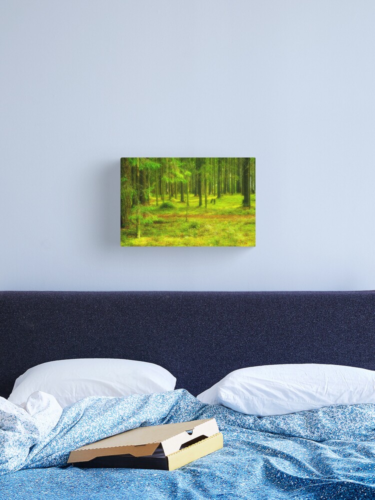 Thumbnail 2 of 3, Canvas Print, Dreamy Path designed and sold by Mallorn.