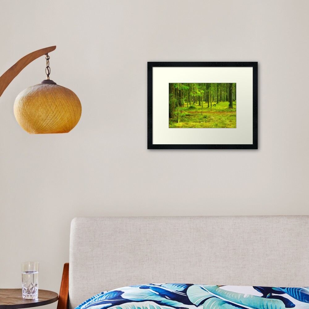 Item preview, Framed Art Print designed and sold by Mallorn.