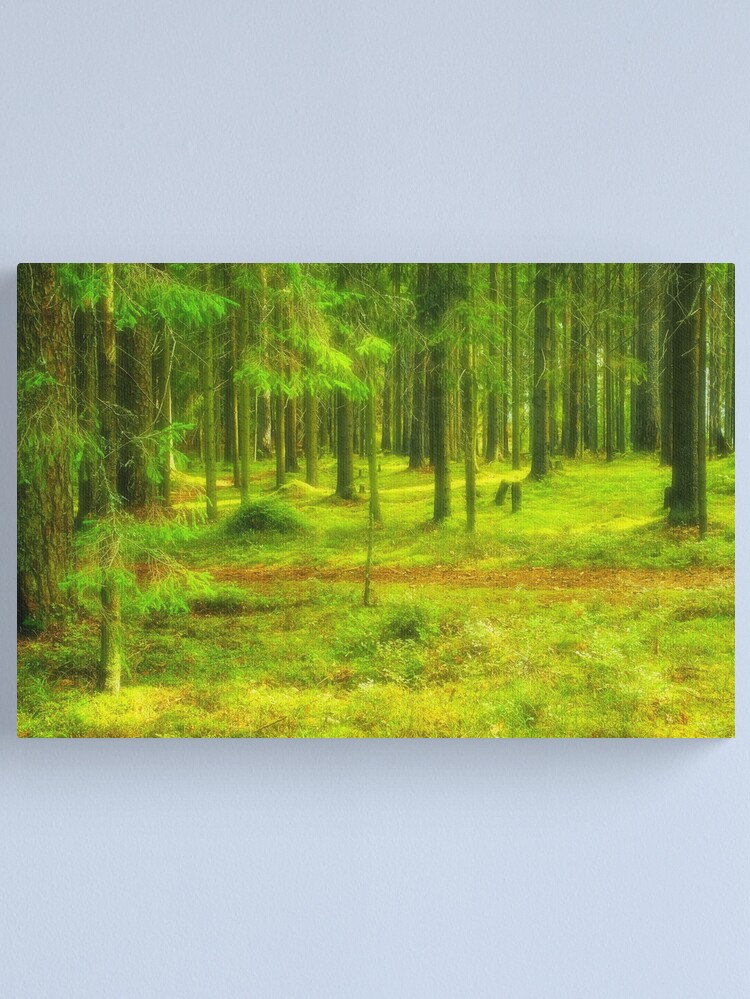 Thumbnail 1 of 3, Canvas Print, Dreamy Path designed and sold by Mallorn.