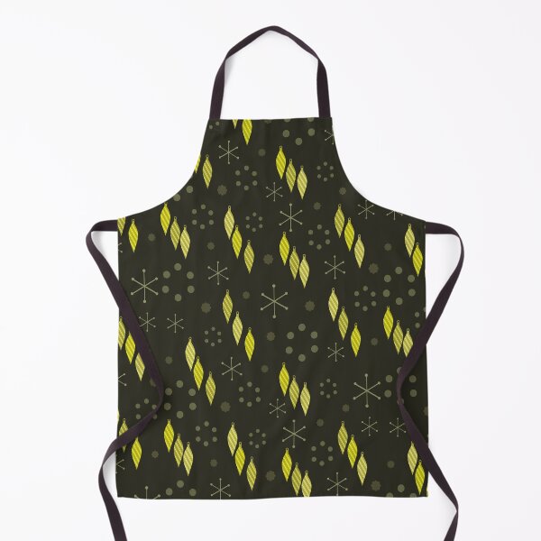 Artikelvorschau, Mid Century Modern Winter Schwarz Gelb entworfen und verkauft von thepixelgarden.