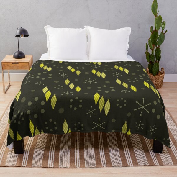 Artikelvorschau, Mid Century Modern Winter Schwarz Gelb entworfen und verkauft von thepixelgarden.