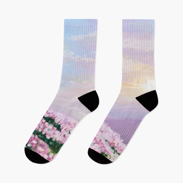 Item preview, Pink flower field designed and sold by everafter1902.