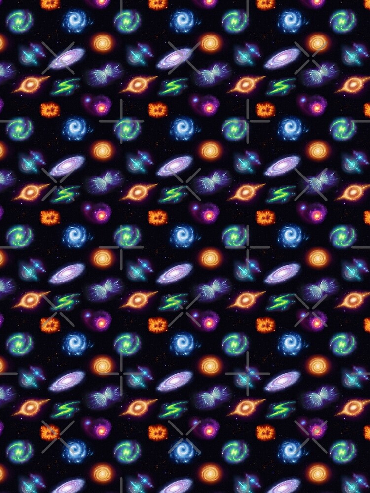 Thumbnail 3 of 3, Scarf, Galaxy Pattern designed and sold by kiddpenn.