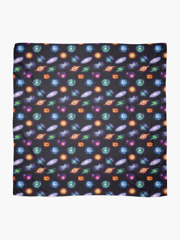 Thumbnail 2 of 3, Scarf, Galaxy Pattern designed and sold by kiddpenn.