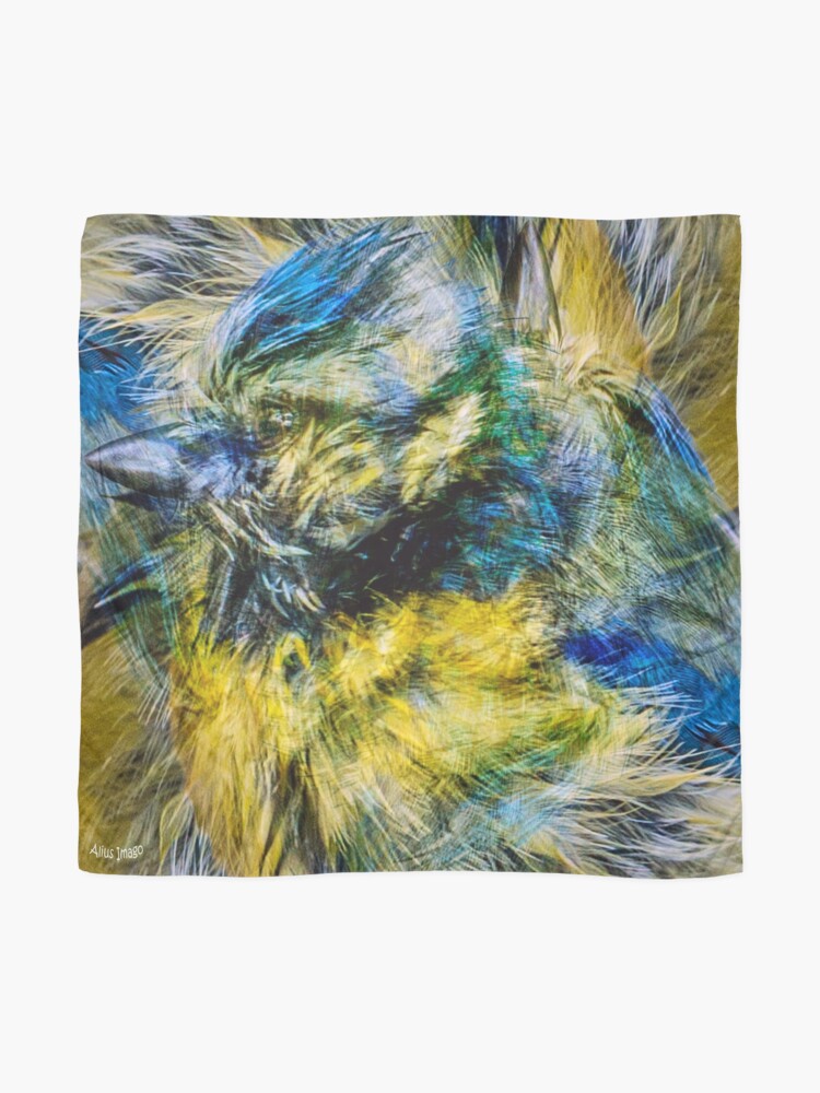 Alternate view of Designs Inspired By Nature: Blue Tit Scarf