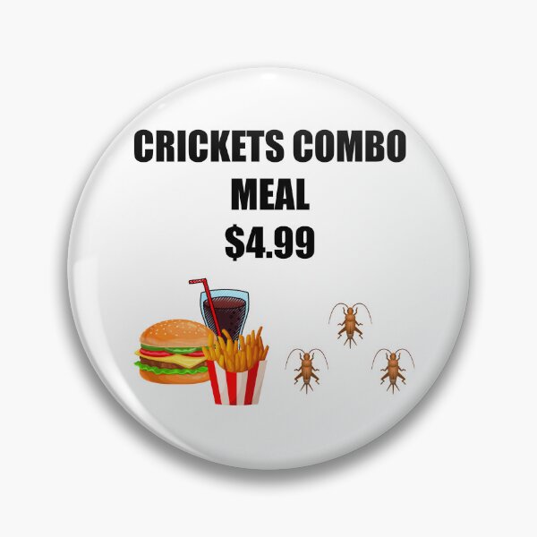 Item preview, Crickets Combo Meal designed and sold by DMcK Designs.