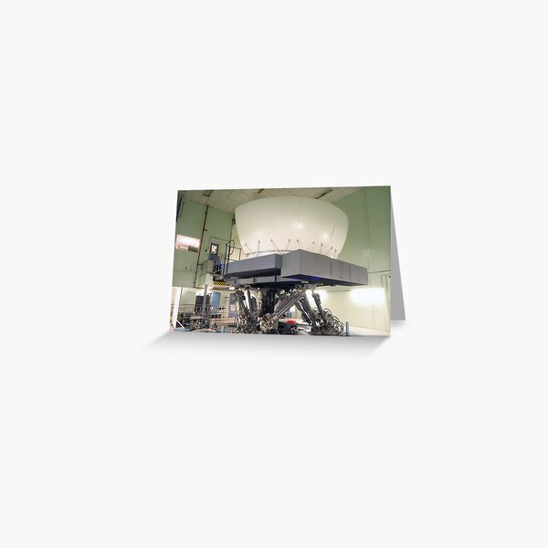 Concorde simulator Greeting Card