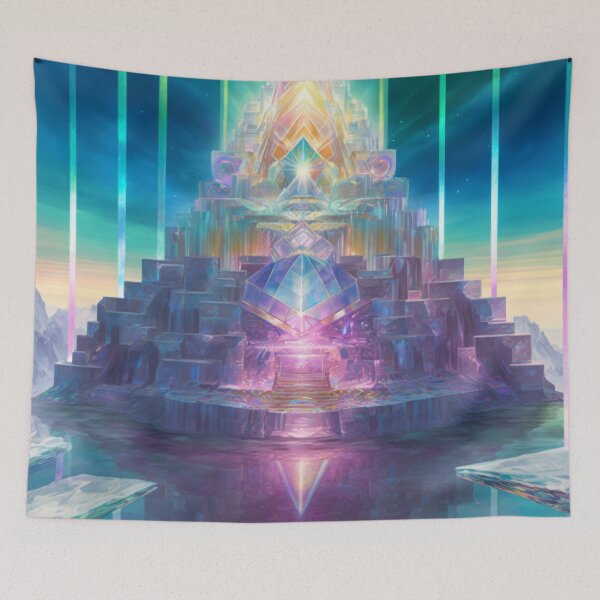 Item preview, Temple From The Times of Atlantis designed and sold by fairytailsaiart.