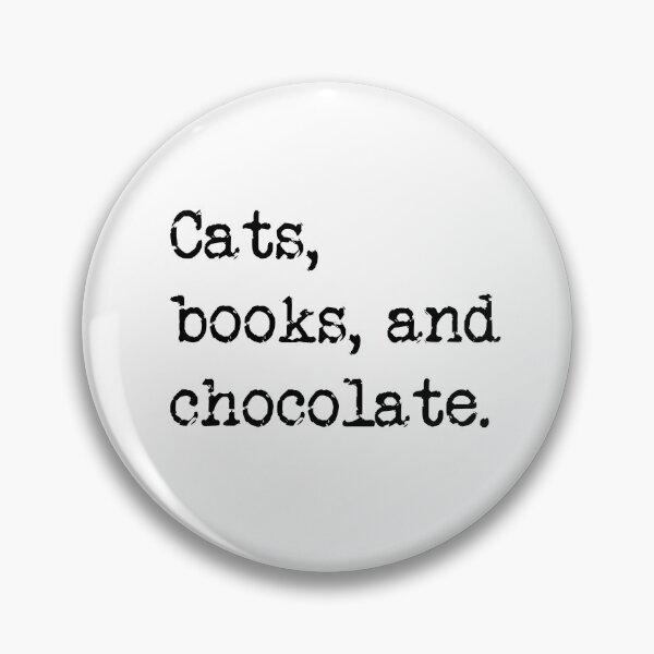 Item preview, Cats, Books, and Chocolate designed and sold by Thinklings.