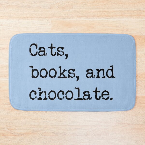 Item preview, Cats, Books, and Chocolate designed and sold by Thinklings.