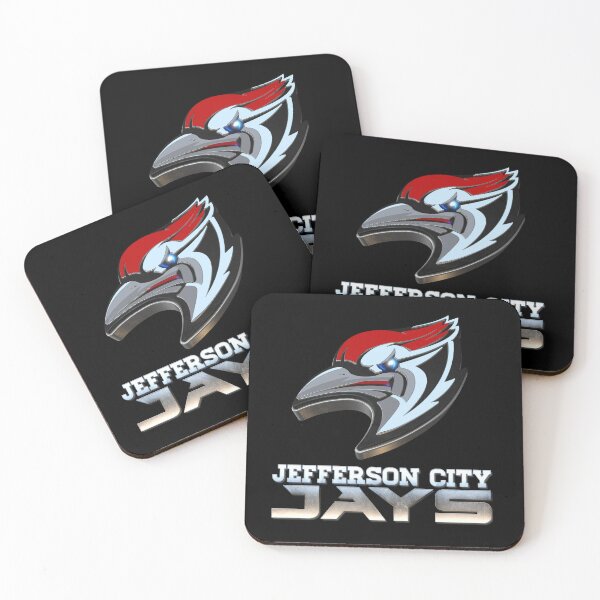 Item preview, Jefferson City Jays logo - 3D - Jeff City High School mascot designed and sold by Osprey Tees.