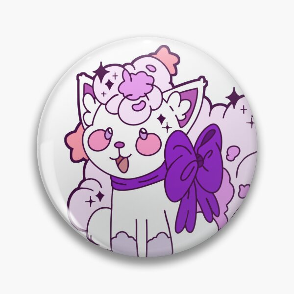 Item preview, Snow Anime Adorable Kitsune Fox Monster Pink designed and sold by Exoticdreamer.