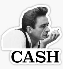 Johnny Cash Sticker