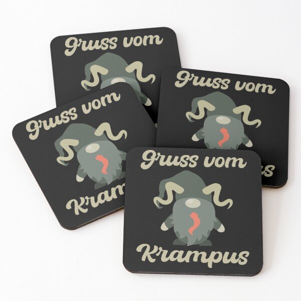 Item preview, Cute Krampus Gnome - Gruss vom Krampus designed and sold by Georgy09.