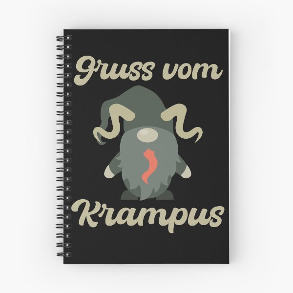Item preview, Cute Krampus Gnome - Gruss vom Krampus designed and sold by Georgy09.