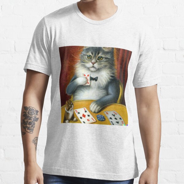 Cat Playing Chess, AI Generated Art Print for Sale by JacobJGuzman