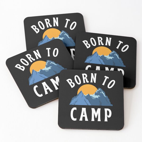 Item preview, Born to camp designed and sold by darshants.