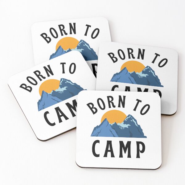 Item preview, Born to camp designed and sold by darshants.