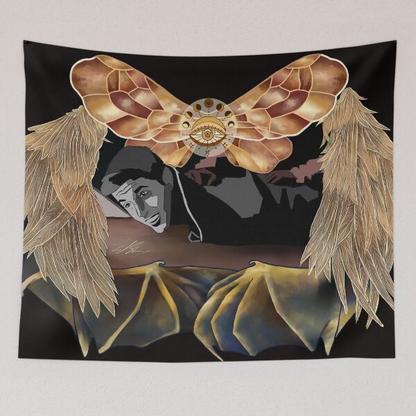 Item preview, Dean Winchester Wing frame designed and sold by Kitshay.