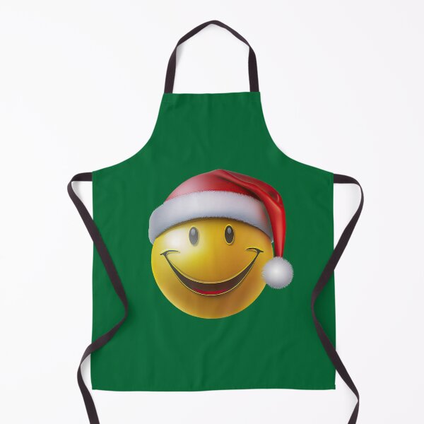 Item preview, Santa Smiley Face designed and sold by Unicorn Trainwreck.