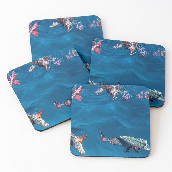 Item preview, Fish Feeding, Great Barrier Reef designed and sold by Kate Powick.