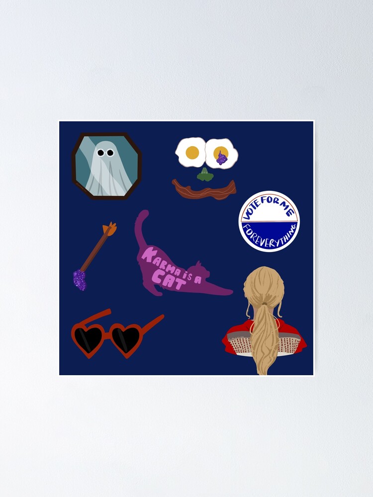 "Anti hero sticker pack " Poster for Sale by LisaMichelleArt | Redbubble