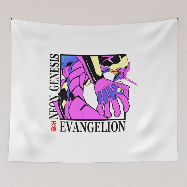 Item preview, Neon Genesis Evangelion purple hand designed and sold by HelmaScheffler.