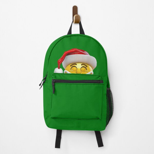 Item preview, Santa Smiley Face designed and sold by Unicorn Trainwreck.