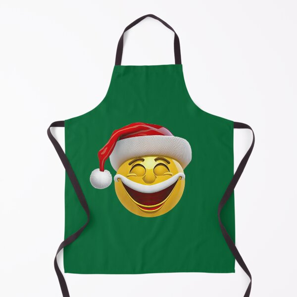 Item preview, Santa Smiley Face designed and sold by Unicorn Trainwreck.