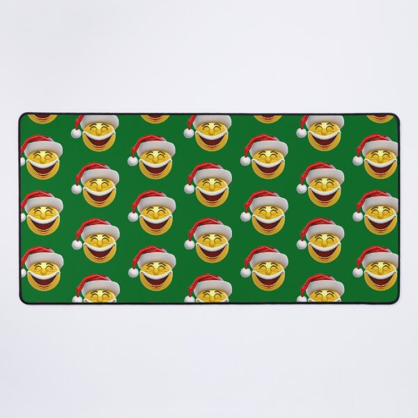 Item preview, Santa Smiley Face designed and sold by Unicorn Trainwreck.